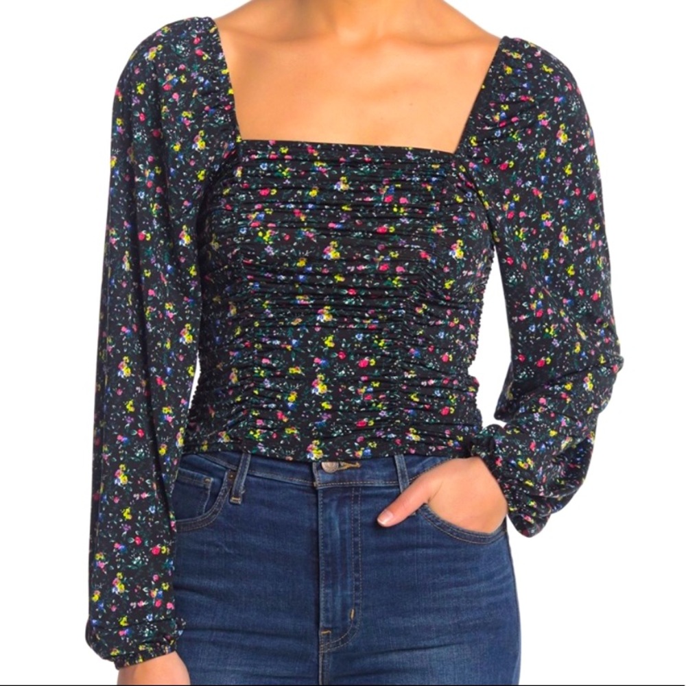 ABOUND Ruched Long Sleeve Top